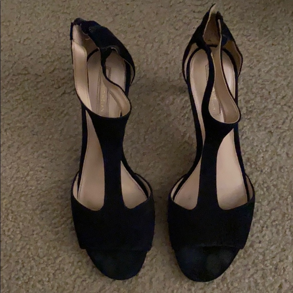 black stilletos